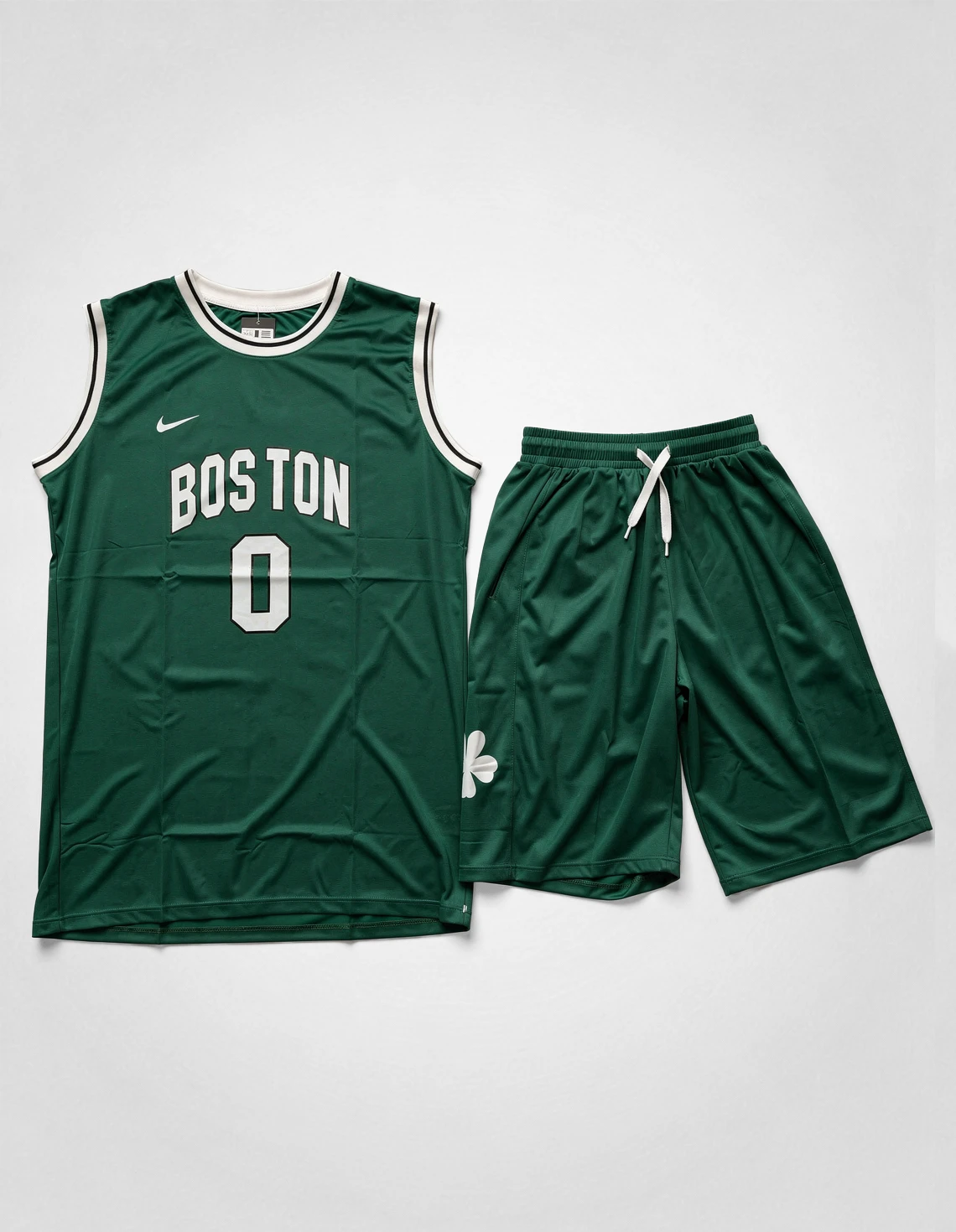 ست رکابی و شلوارک بسکتبال مردانه نایک Nike Boston Celtics No.0 M